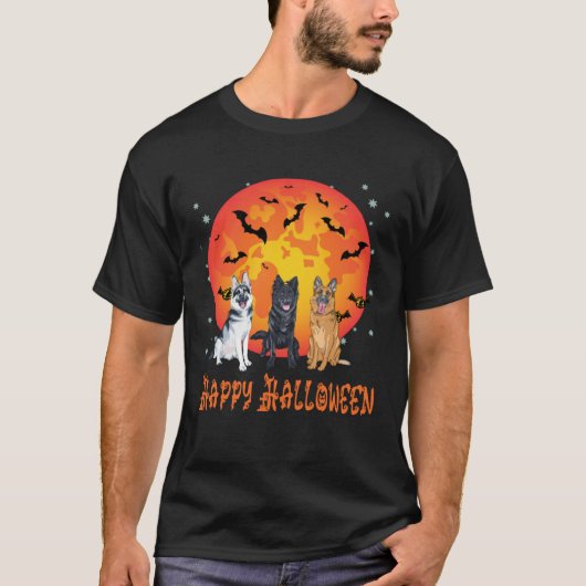 German Shepherd Halloween costume for Men Women Ki T-shirt (Voorkant)