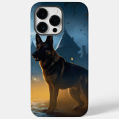 German Shepherd Halloween Scary Case-Mate iPhone Case (Achterkant)