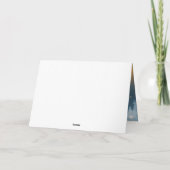 German Shepherd Halloween Scary Kaart (Achterkant)