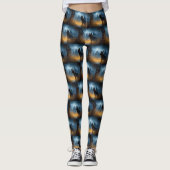 German Shepherd Halloween Scary Leggings (Voorkant)