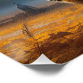 German Shepherd Halloween Scary Perfect Poster (Hoek)