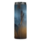 German Shepherd Halloween Scary Thermosbeker (Achterkant)