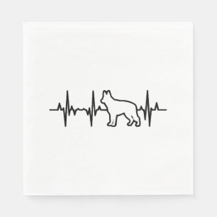 German Shepherd Heartbeat Servet