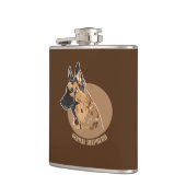 German Shepherd Heupfles (Links)