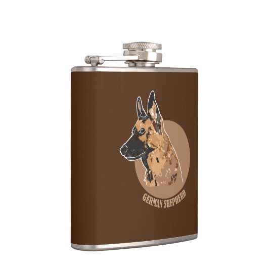 German Shepherd Heupfles (Rechts)