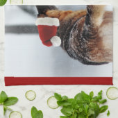 German Shepherd Holiday Theedoek (Gevouwen)