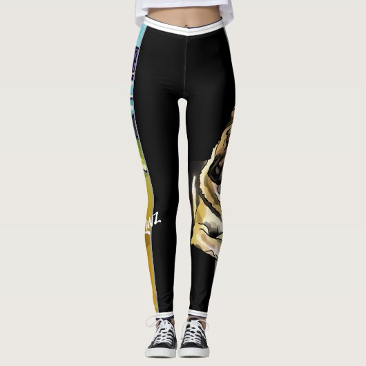 German Shepherd, Honolulu Hawaii (voeg de naam van Leggings (Voorkant)