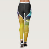 German Shepherd, Honolulu Hawaii (voeg de naam van Leggings (Achterkant)