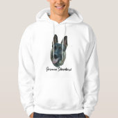 German Shepherd Hoodie (Voorkant)