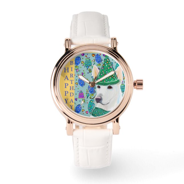 GERMAN SHEPHERD HORLOGE (Voorkant)