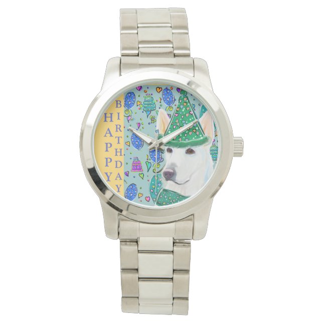 GERMAN SHEPHERD HORLOGE (Voorkant)