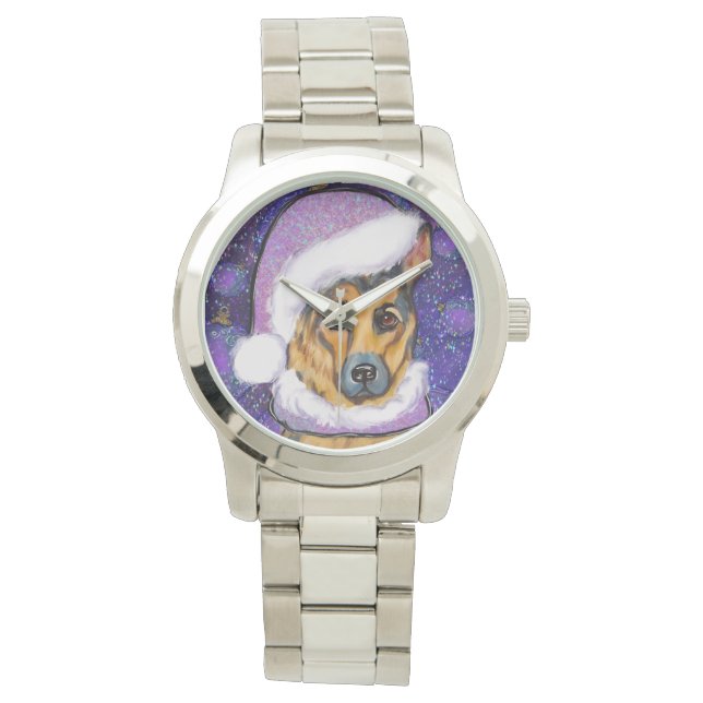 GERMAN SHEPHERD HORLOGE (Voorkant)