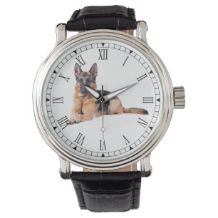 German Shepherd Horloge