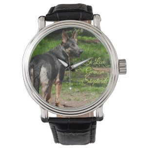 German Shepherd Horloge