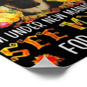 German Shepherd I Am Not Retired I'm Under New Man Poster (Hoek)