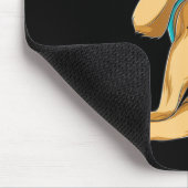 German Shepherd I Love Mam Tattoo Apparel Dog Ma Muismat (Hoek)