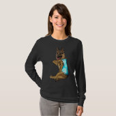 German Shepherd I Love Mam Tattoo T-shirt (Voorkant volledig)