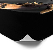 German Shepherd in Pocket T-Shirt Funny Dog Lover Poster (Hoek)