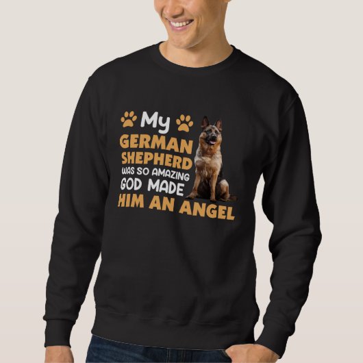 German Shepherd is an angel of German Shepherd Dog Trui (Voorkant)
