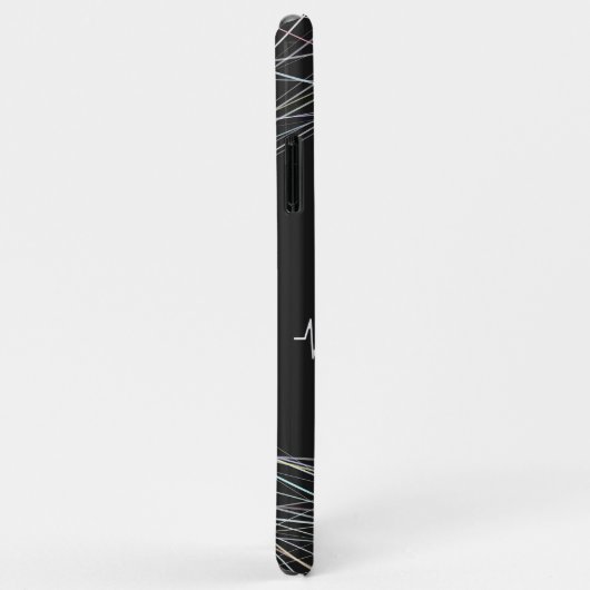 German Shepherd is hartslag Cool Minimal Dog Case-Mate iPhone Case (Achterkant/rechts)