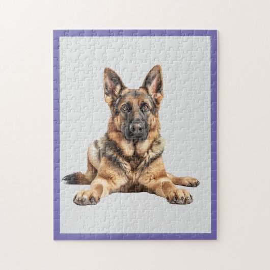 German Shepherd Jigzaag Puzzle Legpuzzel (Verticaal)