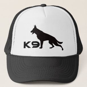 German Shepherd K9 Black Trucker Pet