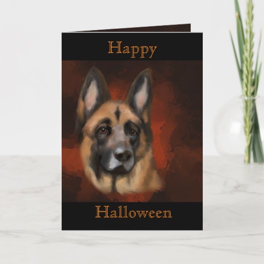 German Shepherd Kaart (Voorkant)