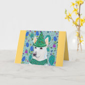 GERMAN SHEPHERD KAART (Gele Bloem)