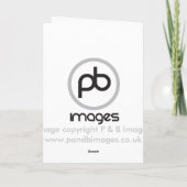 German Shepherd Kaart (Achterkant)