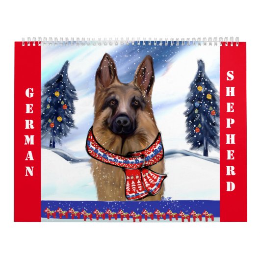 German Shepherd Kalender (Hoes)