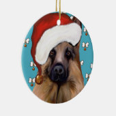 German Shepherd Keramisch Ornament (Rechts)