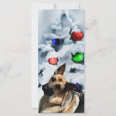 German Shepherd kerstcadeautjes (Voorkant)