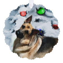 German Shepherd kerstcadeautjes