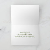 German Shepherd kerstcard Bells Feestdagen Kaart (Binnen)