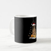 German Shepherd kersthond Light Ugly Koffiemok (Voorkant links)