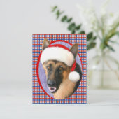 German Shepherd kerstkerstkerstkerstkerstkerstkers Kaart (Staand voorkant)