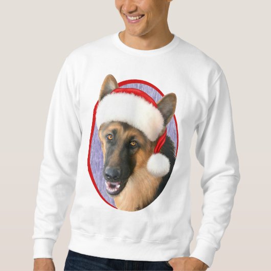German Shepherd kerstkerstkerstkerstkerstkerstkers Trui (Voorkant)