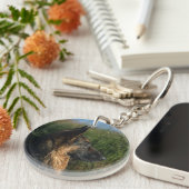 German Shepherd Keyring Sleutelhanger (Voorkant Rechts)