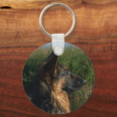 German Shepherd Keyring Sleutelhanger (Voorkant)