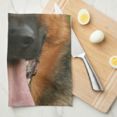 German Shepherd Kitchen Towel Theedoek (Quarter Fold)