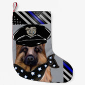 GERMAN SHEPHERD KLEINE KERSTSOK (Voorkant)