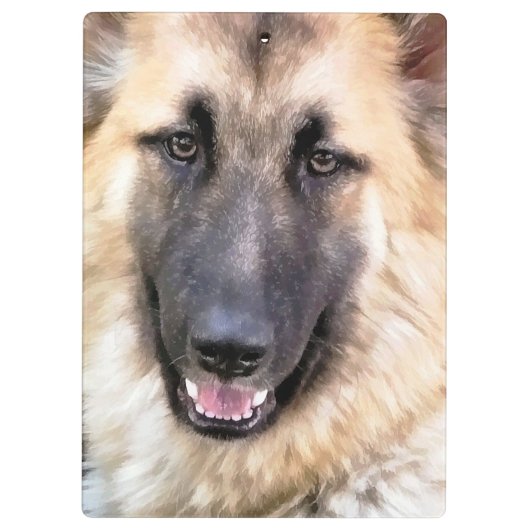 GERMAN SHEPHERD KLEMBORD (Achterkant)