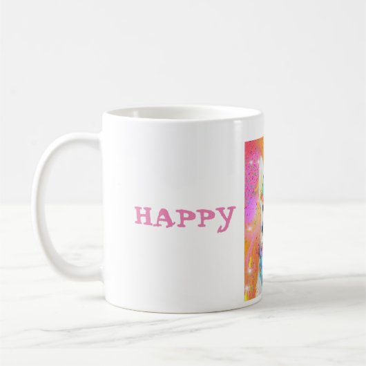 German Shepherd Koffiemok (Links)