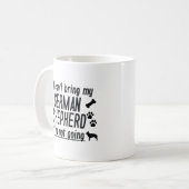 German Shepherd Koffiemok (Voorkant links)
