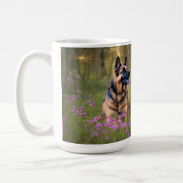 German Shepherd Koffiemok