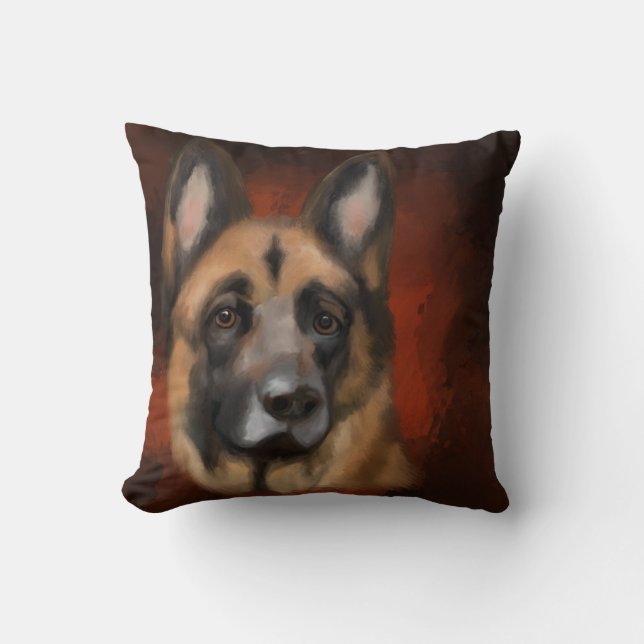 GERMAN SHEPHERD KUSSEN (Voorkant)