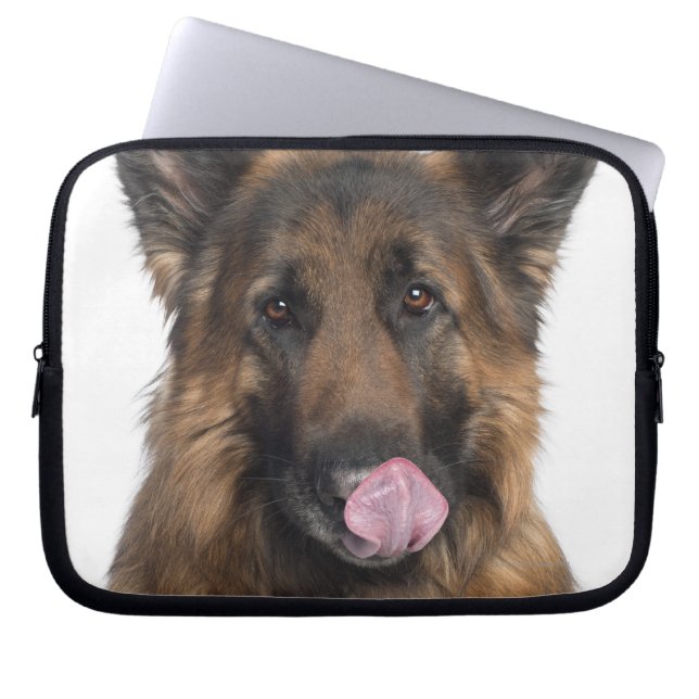 German Shepherd Laptop Sleeve (Voorkant)