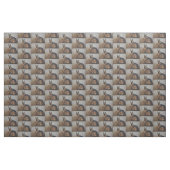 German Shepherd Laying Dog Art Fabric Stof (Fat Quarter)