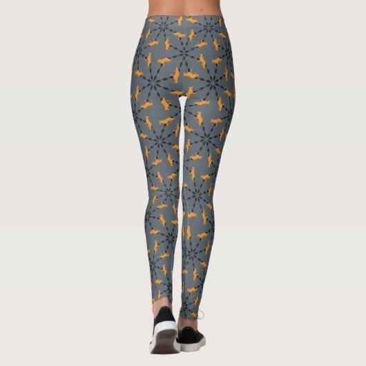 German Shepherd Leggins Leggings (Achterkant)