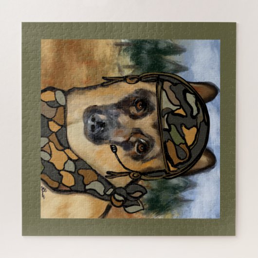 GERMAN SHEPHERD LEGPUZZEL (Horizontaal)